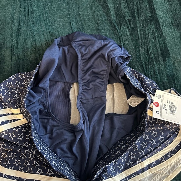 NWT Champion Varsity Shorts Small starry navy blue white stars - Picture 5 of 10